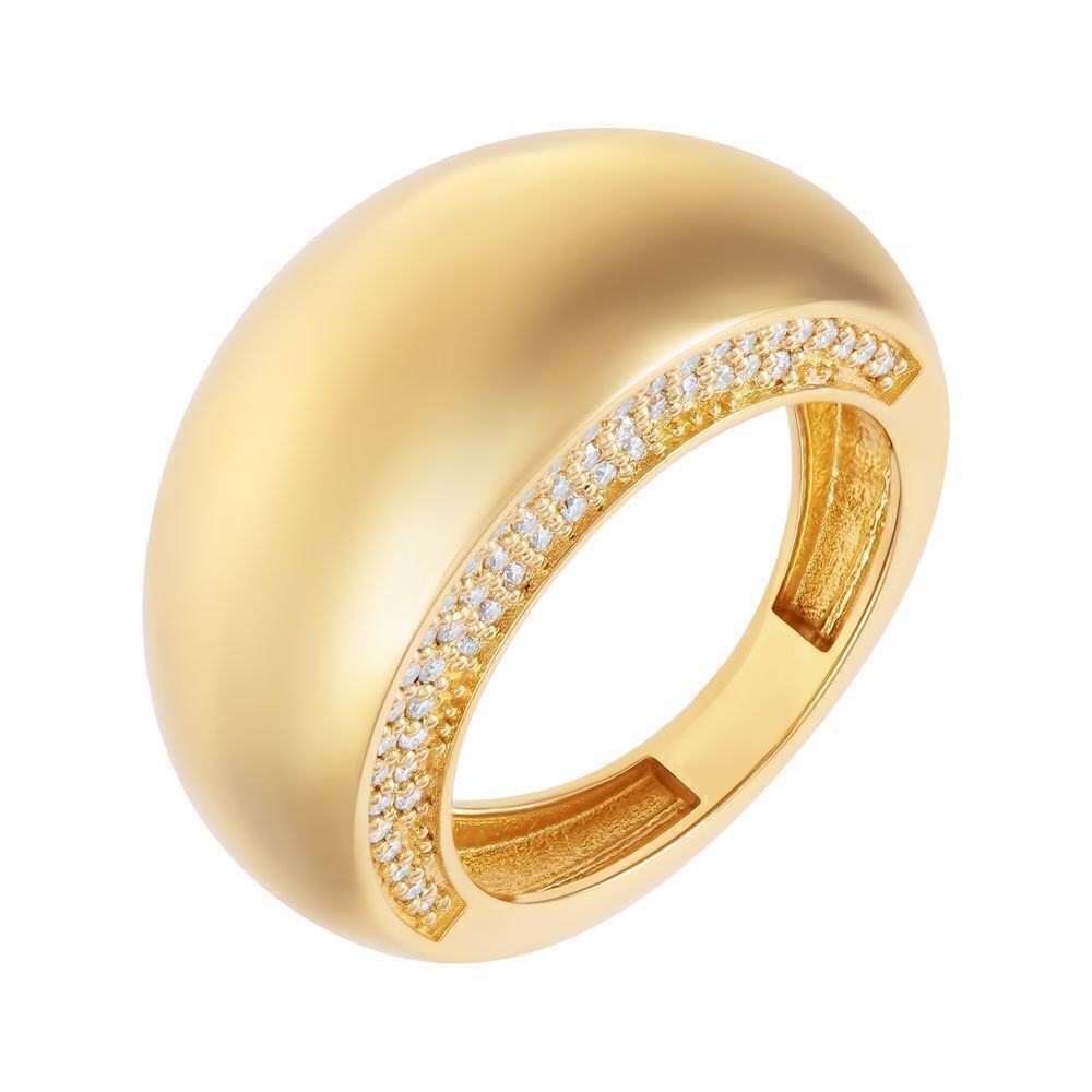 Кольцо из золота 585 пробы с бриллиантами (18)