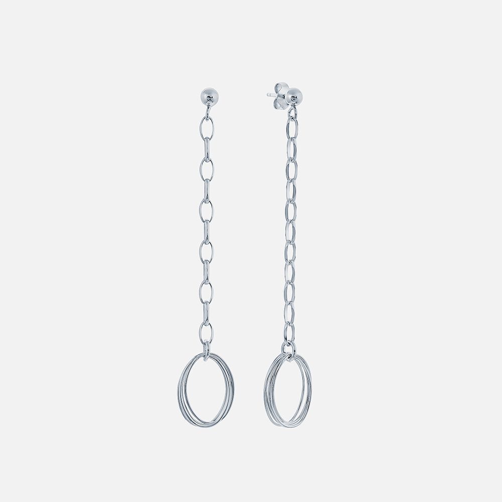 Серьги из серебра 925 пробы