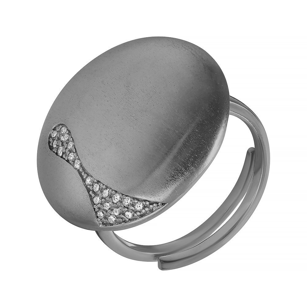 Кольцо из серебра 925 пробы с фианитами (17)