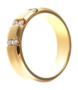 Кольцо из золота 585 пробы с бриллиантами (20,5)