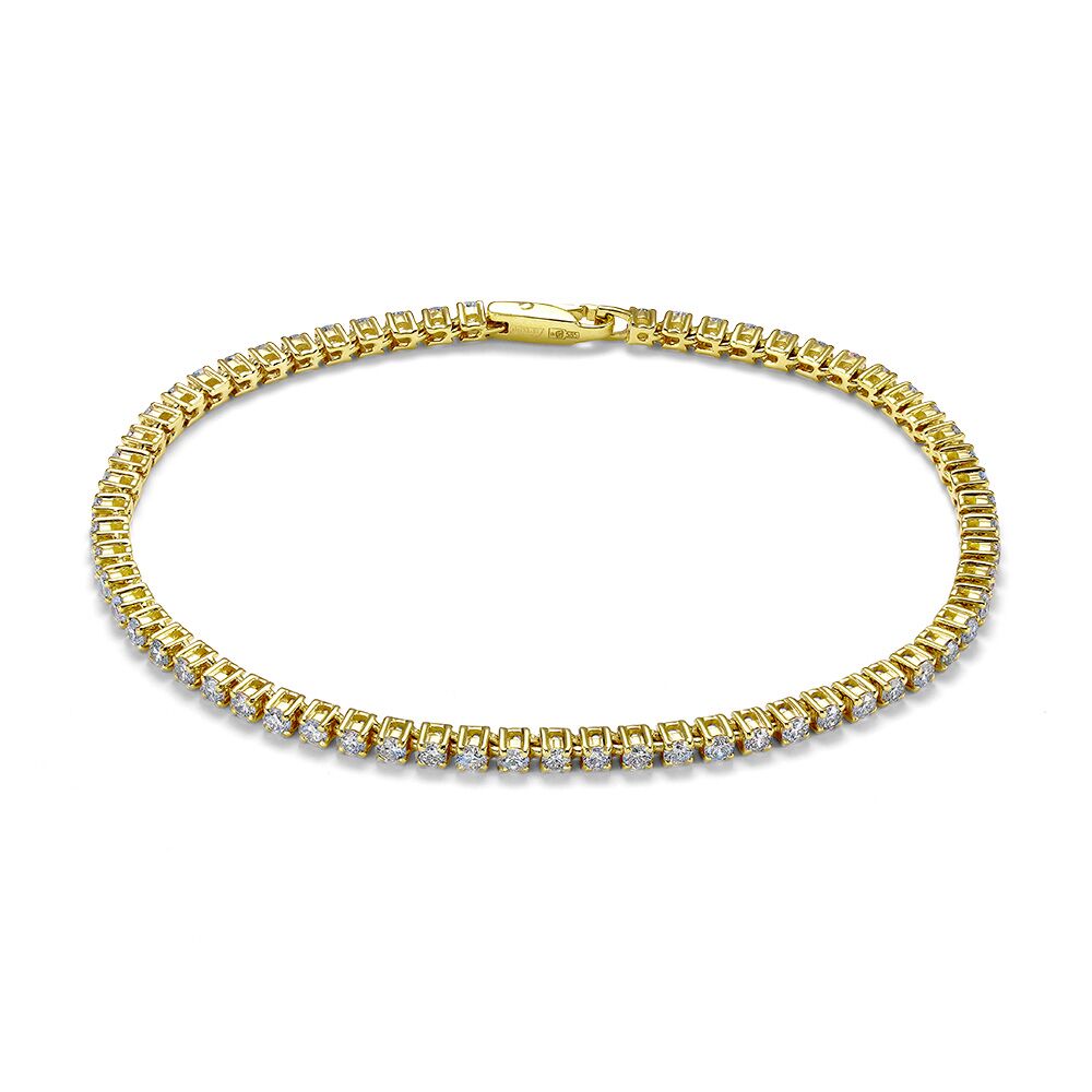 Браслет из золота 585 пробы с бриллиантами