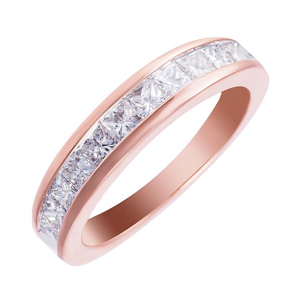 Фото кольца из розового золота