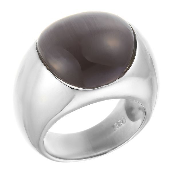 Кольцо из серебра 925 пробы с ювелирным стеклом (17)