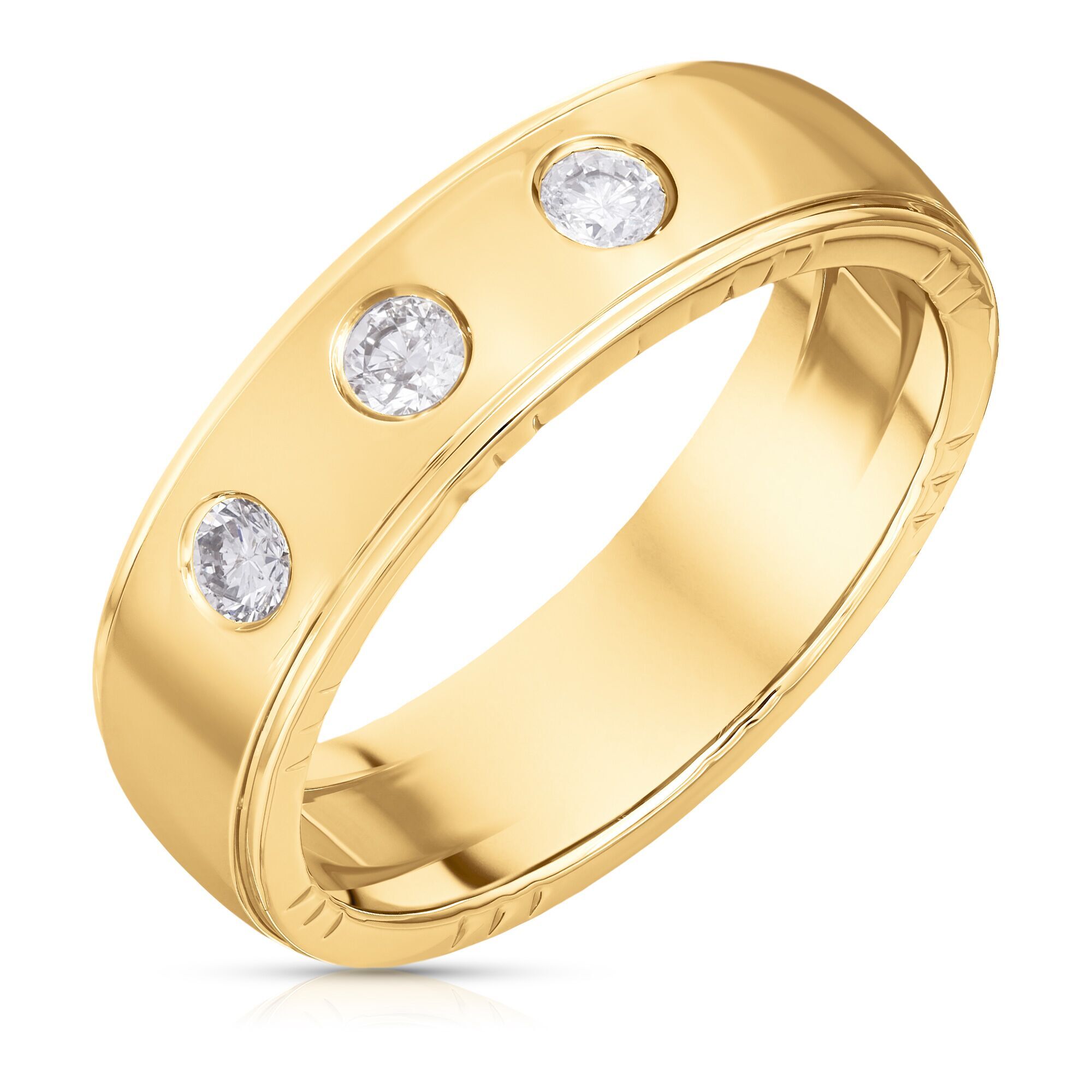 Кольцо из золота 585 пробы с бриллиантами (18)