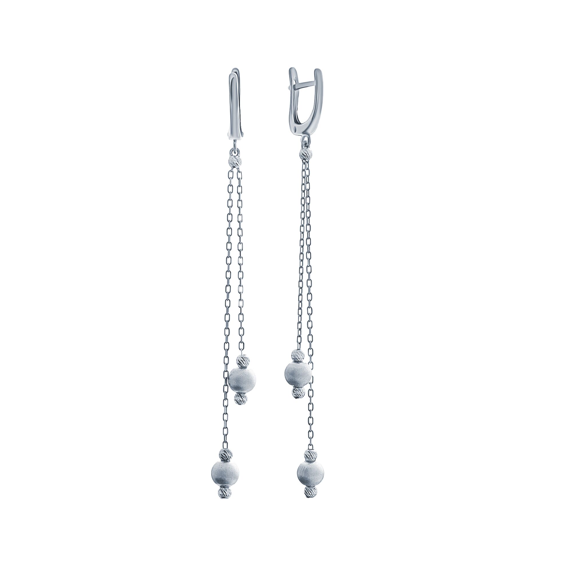 Серьги из серебра 925 пробы