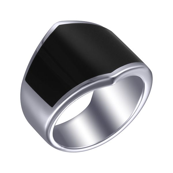 Кольцо из серебра 925 пробы с эмалью (16,5)