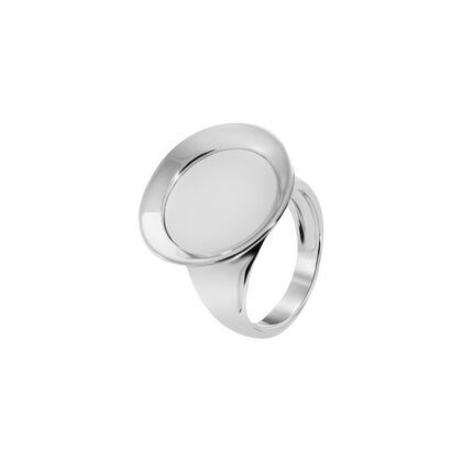 Кольцо из серебра 925 пробы с перламутром (16,5)