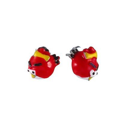 Серьги из серебра 925 пробы с эмалью