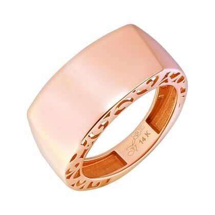 Кольцо из розового золота 585 пробы
