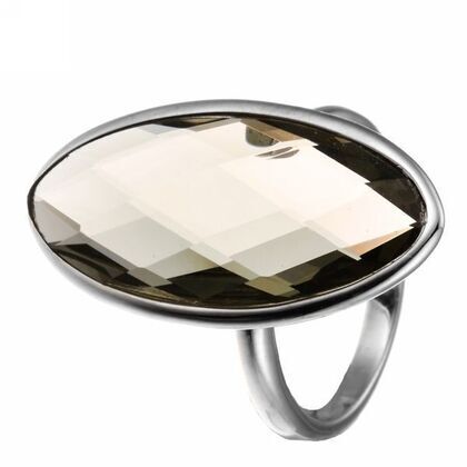 Кольцо из серебра 925 пробы с ювелирным стеклом (18,75)