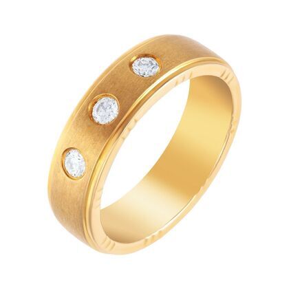 Кольцо из золота 585 пробы с бриллиантами