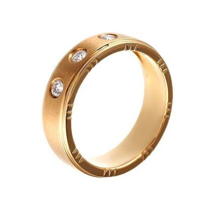 Кольцо из золота 585 пробы с бриллиантами (20)