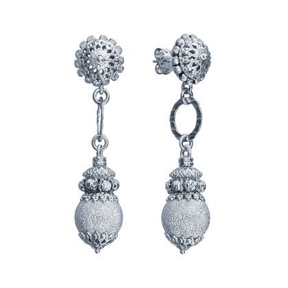 Серьги из серебра 925 пробы