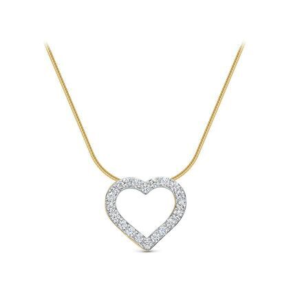 Колье из золота 585 пробы с бриллиантами