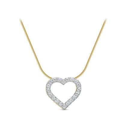 Колье из золота 585 пробы с бриллиантами