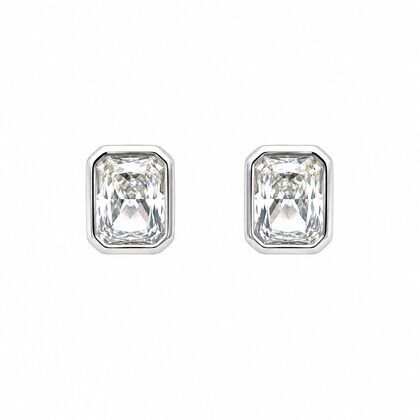 Серьги из серебра 925 пробы с фианитами