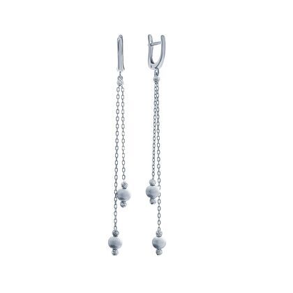 Серьги из серебра 925 пробы